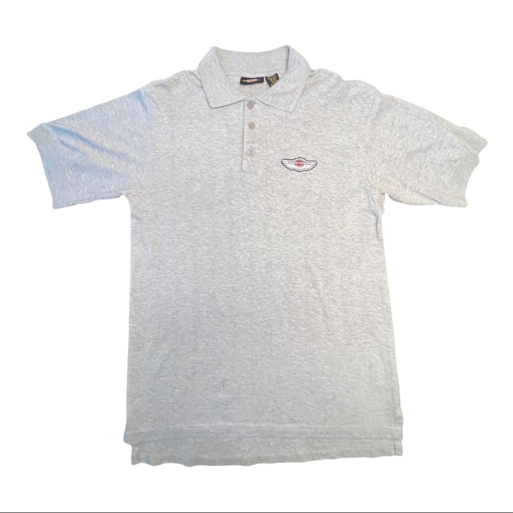 Vintage - 2003 - Harley Davidson - 100 Year Anniversary Polo - Grey - XXL